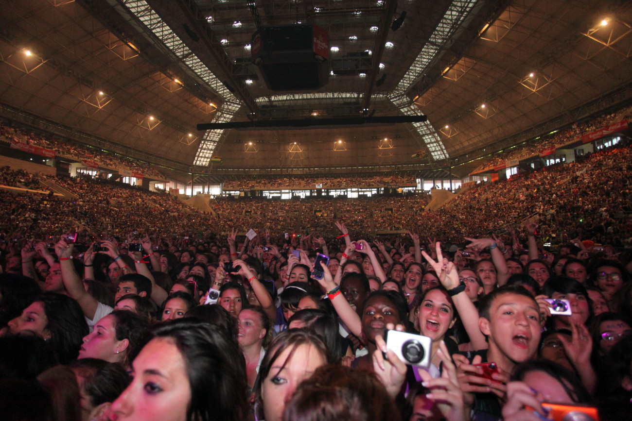 Un concert al Palau Sant Jordi