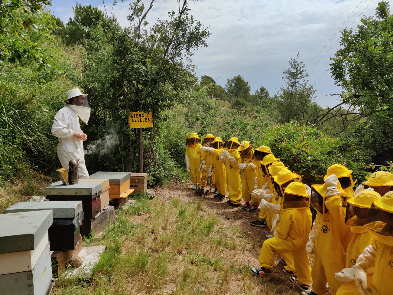 Fem mel. Font: Bee Happy