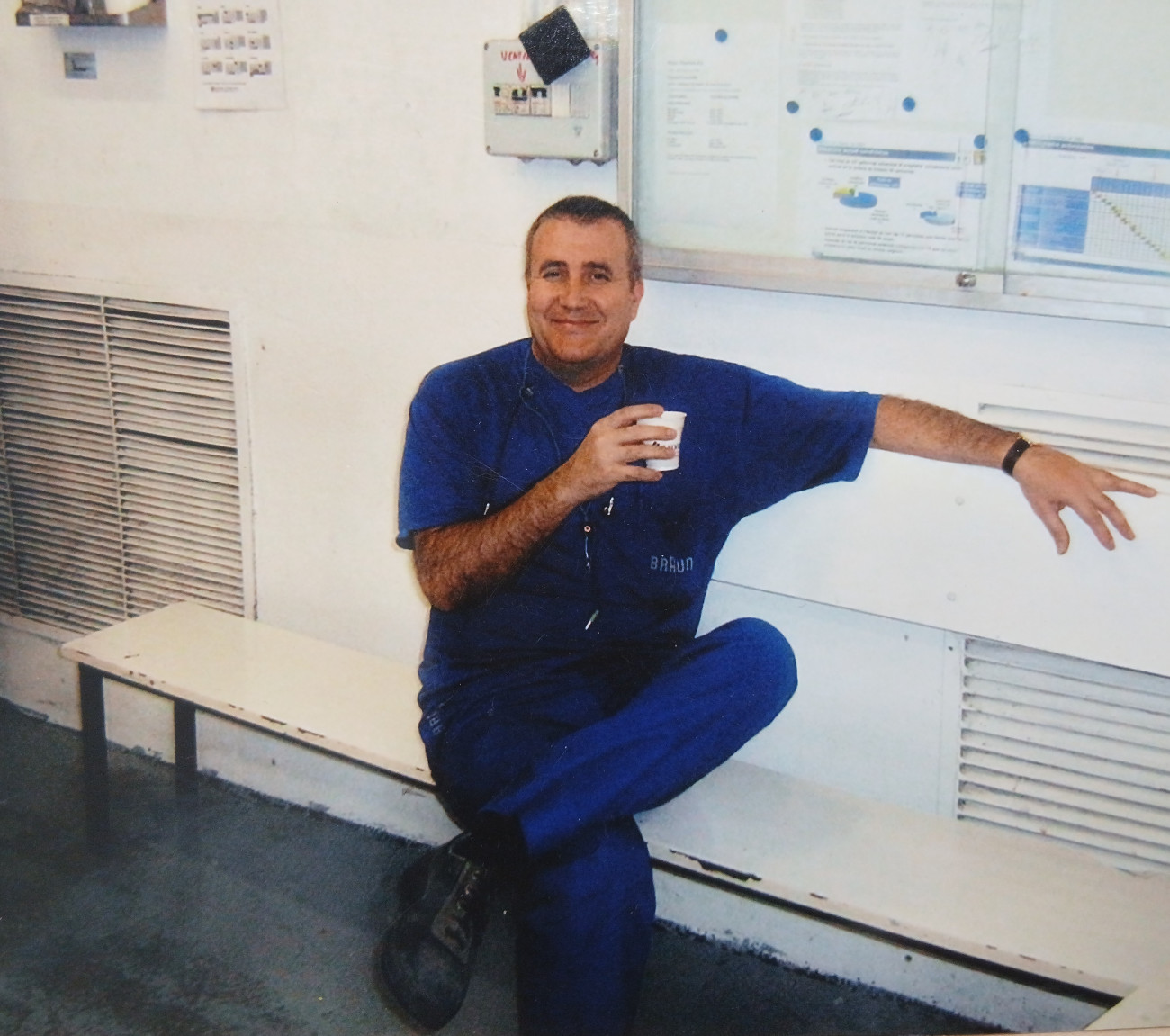 El compromís sindical de Pedro Tomás es va materialitzar de jove, quan treballava a la Braun 