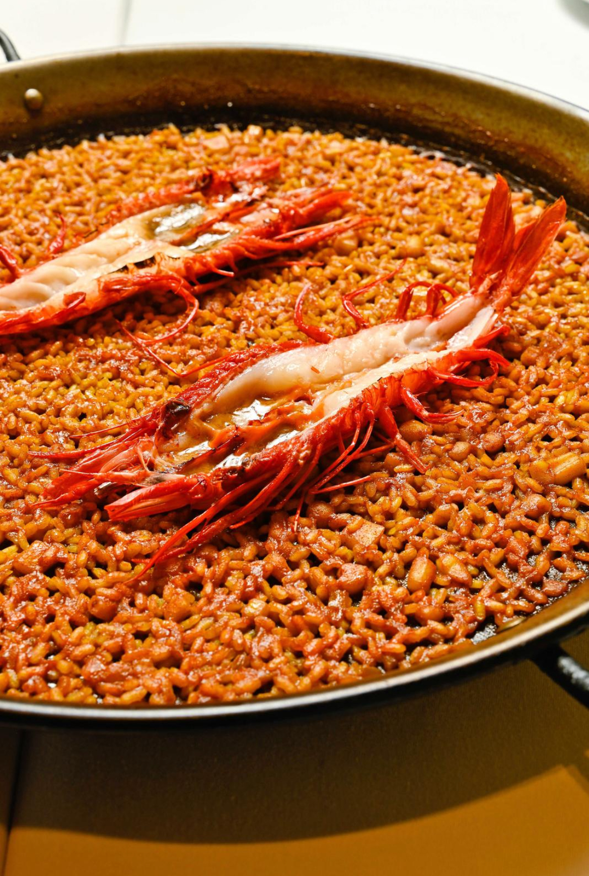 Arròs sec de carrabiner, un dels emblemes gastronòmics del restaurant