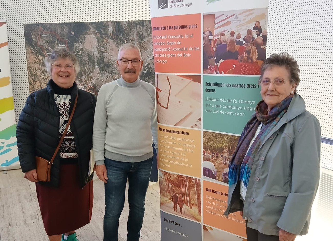  Bayó amb uns companys del Consell Consultiu de la Gent Gran del Baix Llobregat