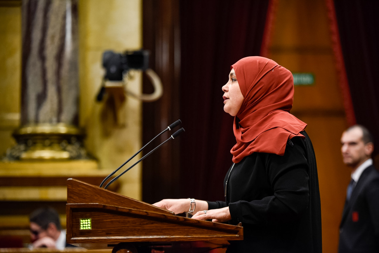 La diputada d’ERC, Najat Driouech