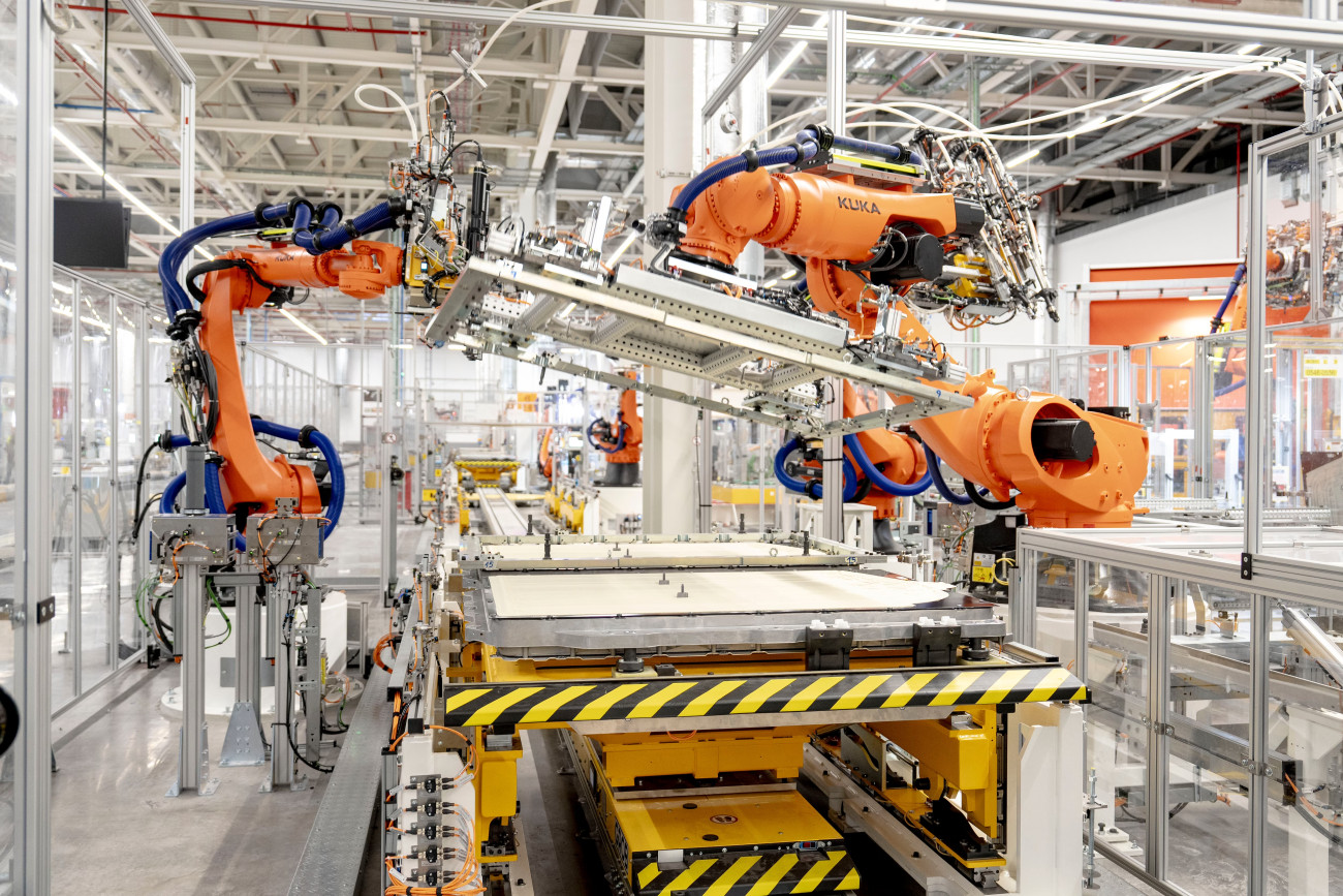 Robotització a la fàbrica de Martorell