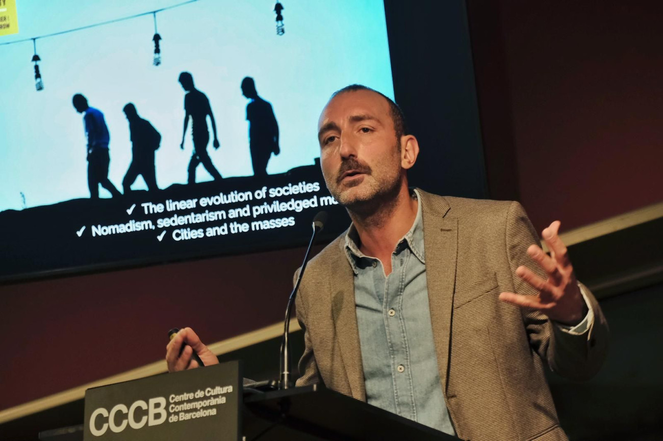 Una de les conferències que Claudio Milano ha ofert sobre turisme