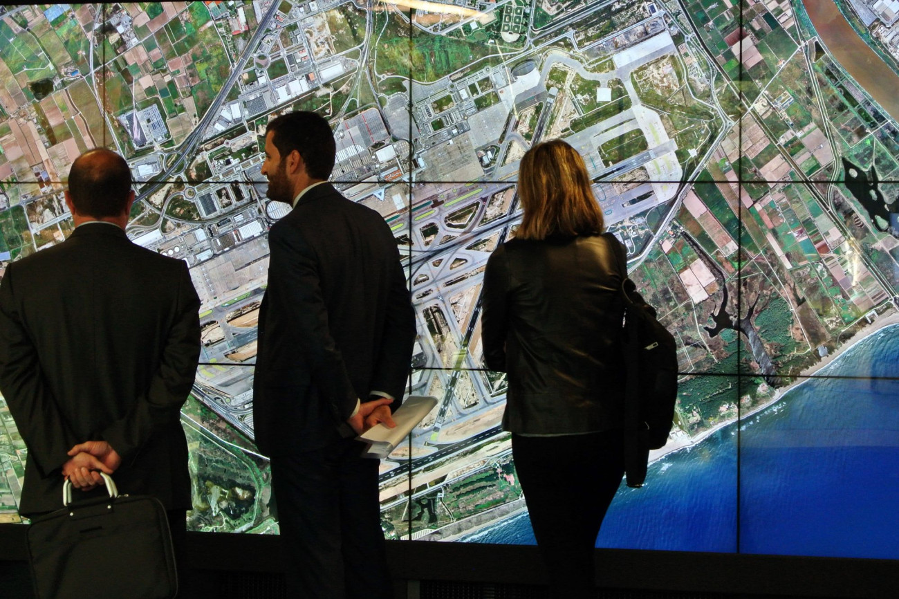 Vista aeroport oficina