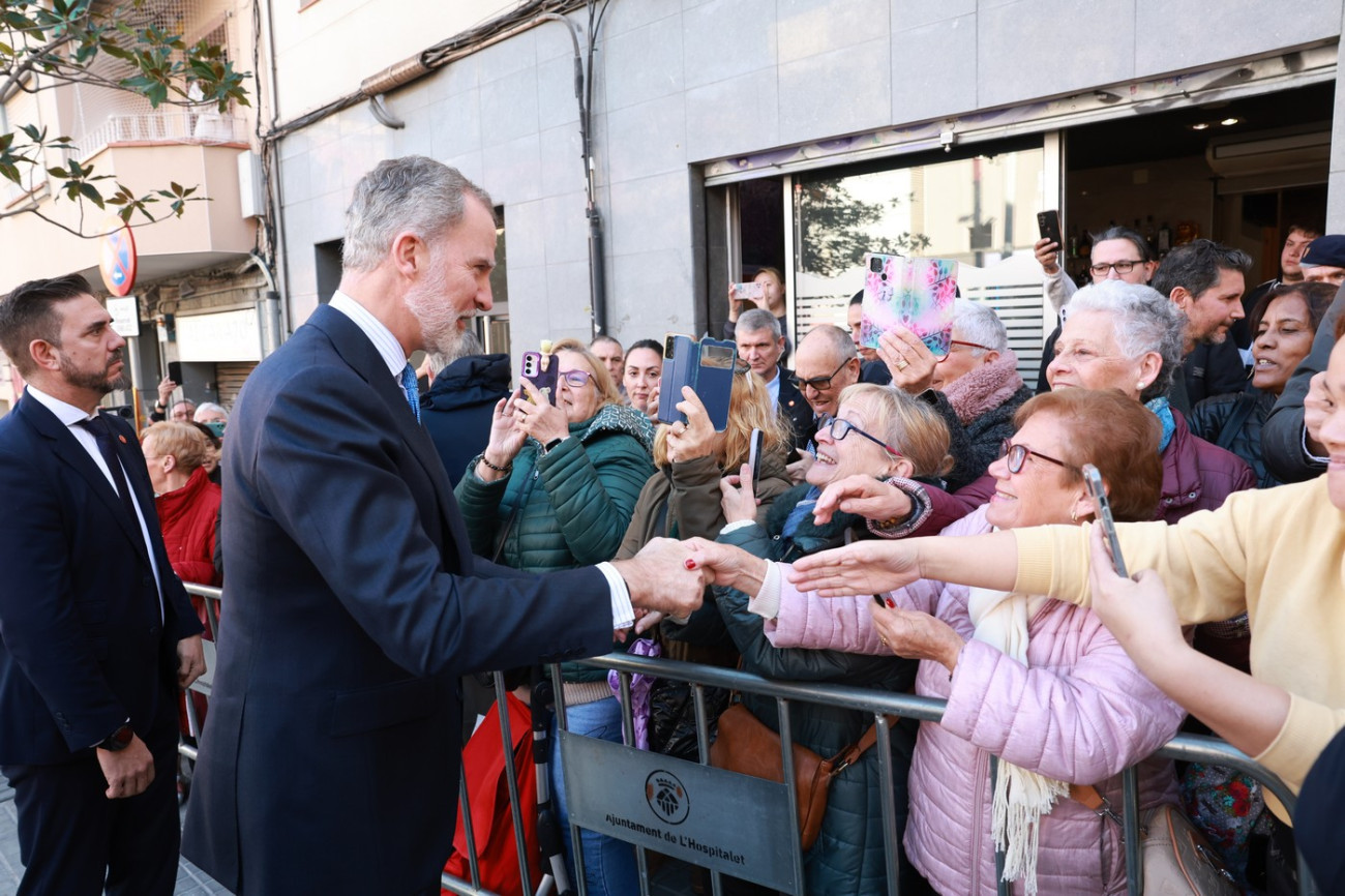 Visita del Rey Felipe VI a L´Hospitalet por la celebración del centenario del título otorgado a su bisabuelo Alfonso XIII en 1925
