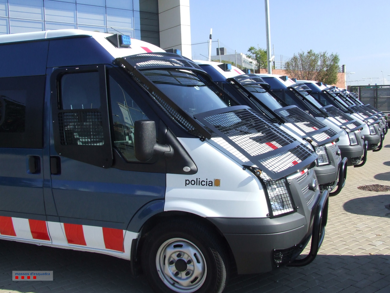 Vehicles Mossos d´Esquadra