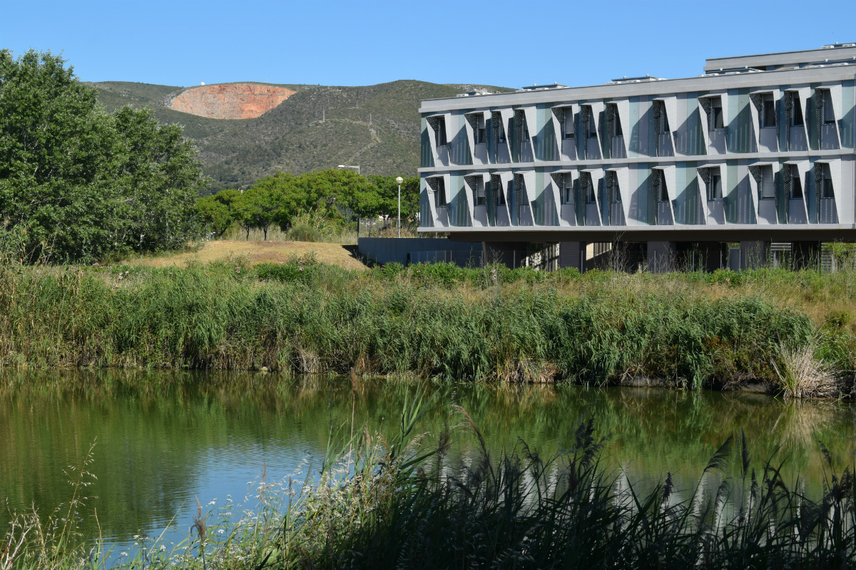 La Olla del Rei juntament amb la UPC és l´únic espai protegit ZEPA de Catalunya a una zona urbana 