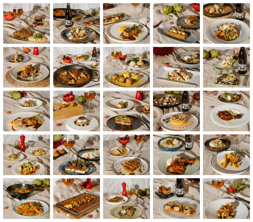 Los 25 platos de los restaurantes participantes