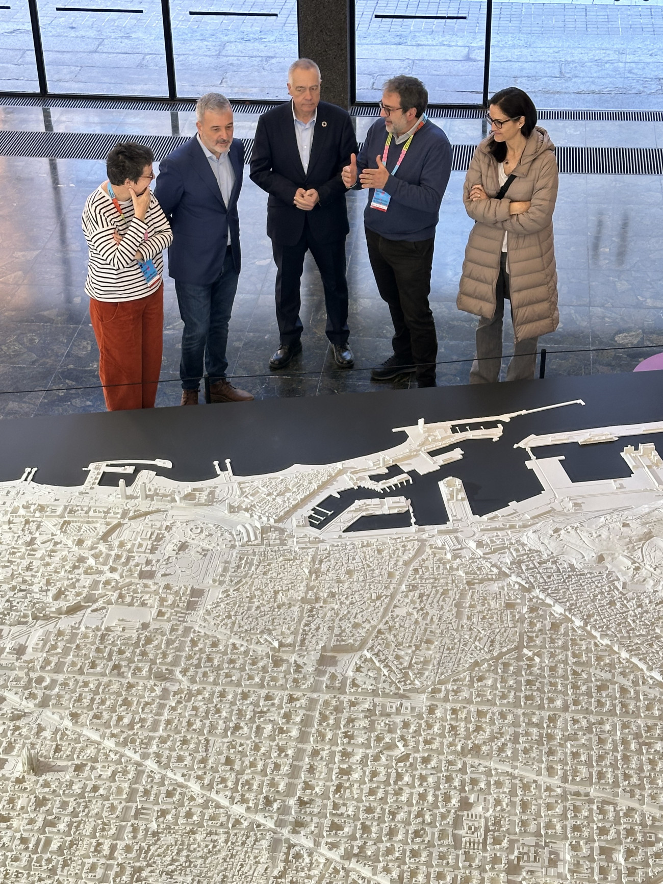 Presentació de la maqueta feta en impressora 3D al DFactory del CZFB