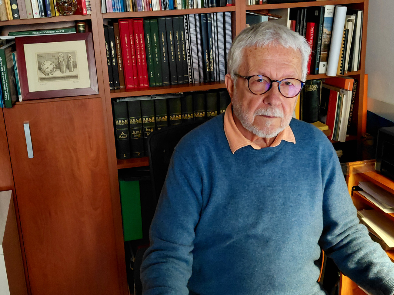 El historiador local Josep Padró i Margó explica que Gaudí vivió durante meses en Santa Coloma de Cervelló