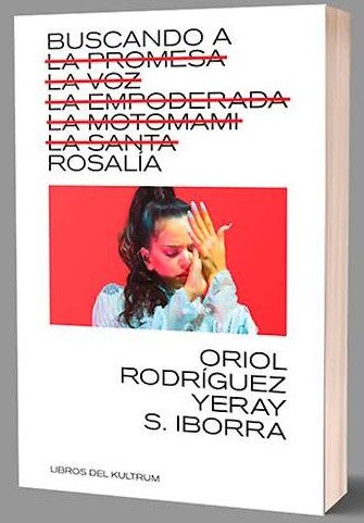 Portada del libro con la biografía de la artista escrita a partir de retazos de su vida conseguidos a través de entrevistas