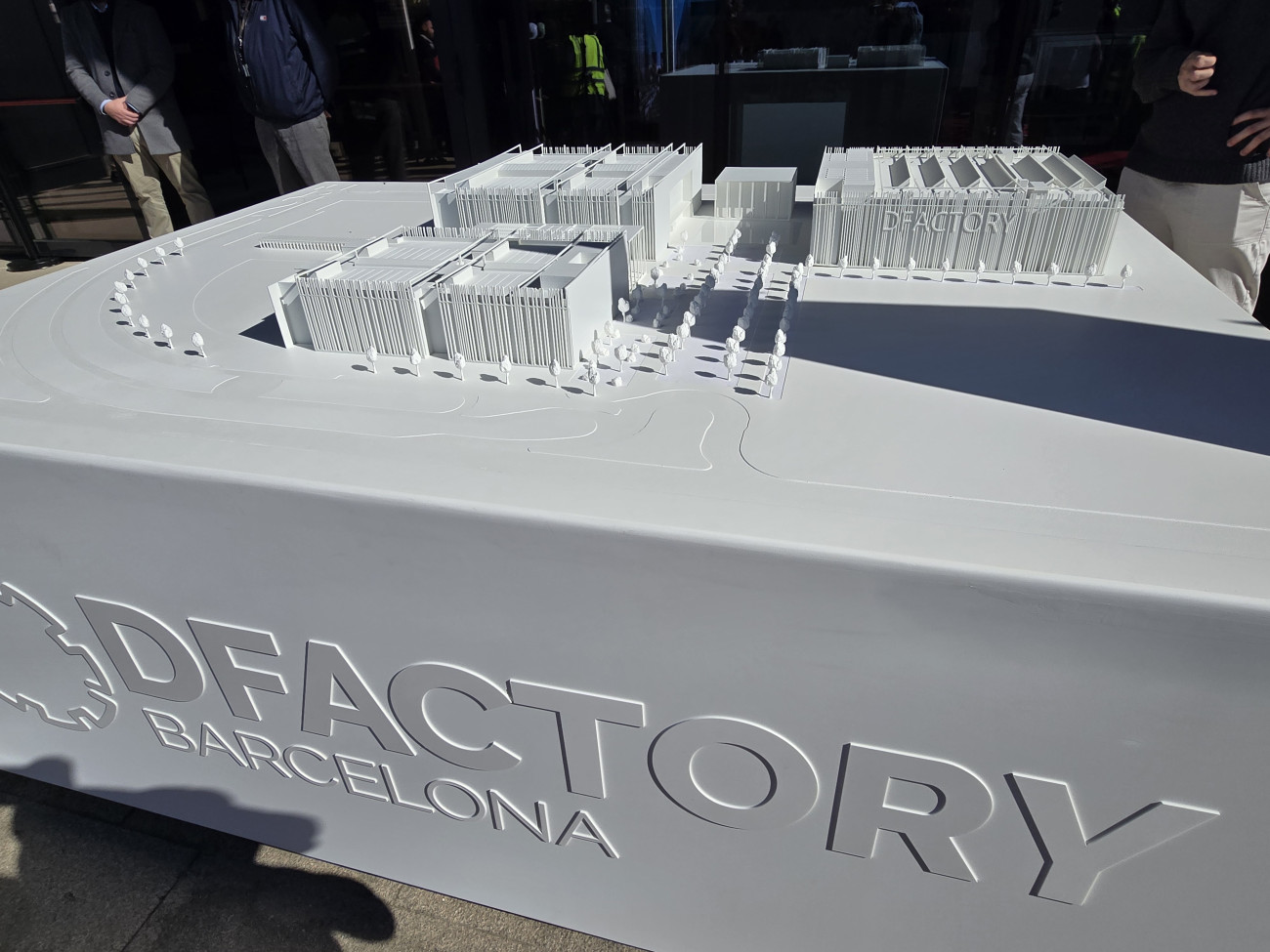 Maqueta de com quedarà l’ecosistema DFactory un cop finalitzades les obres