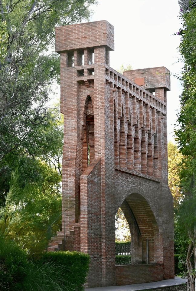 Cascada Gaudí en el Museo de las Aguas