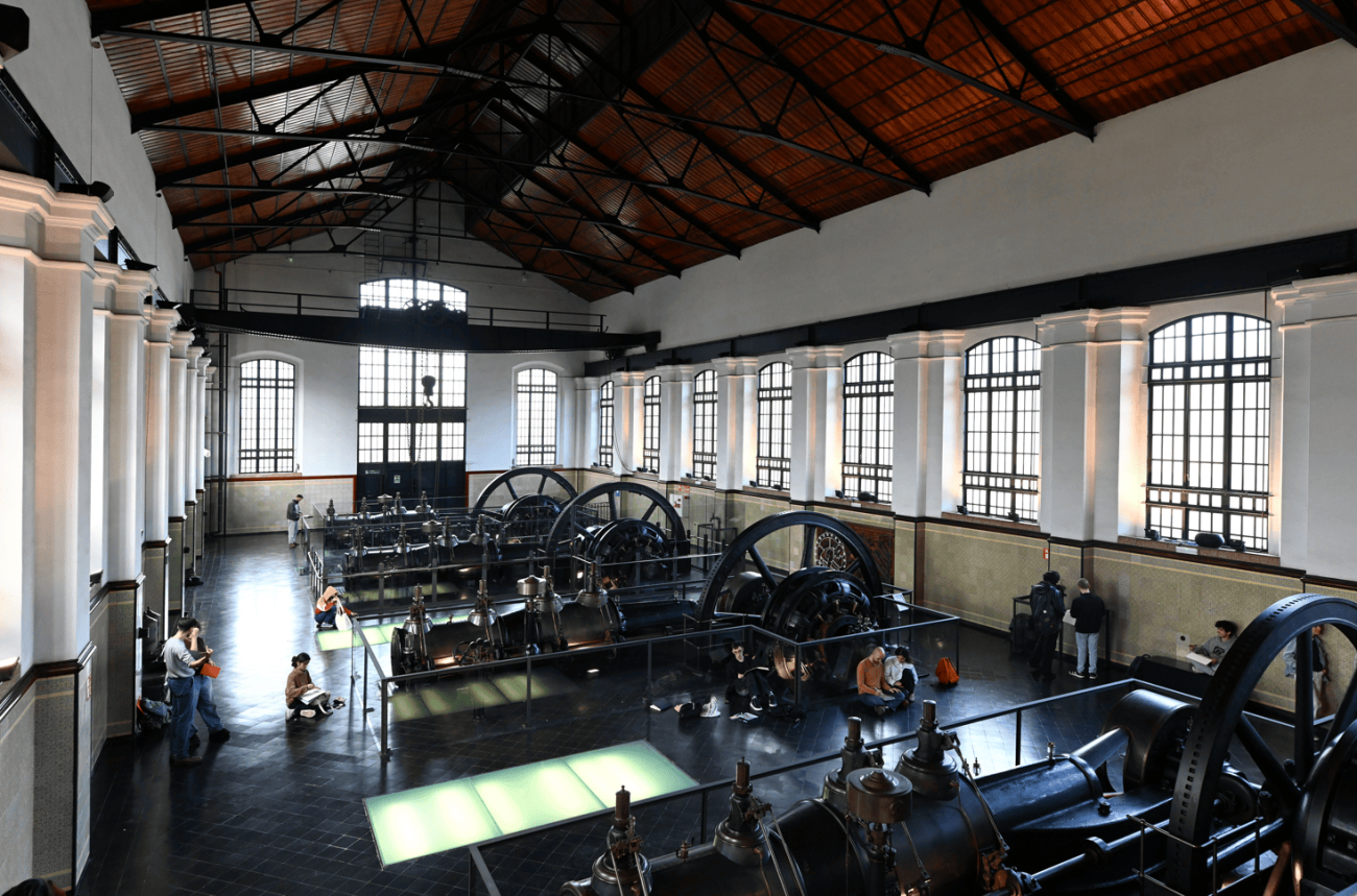 Sala de la Electricidad en el Museo de las Aguas