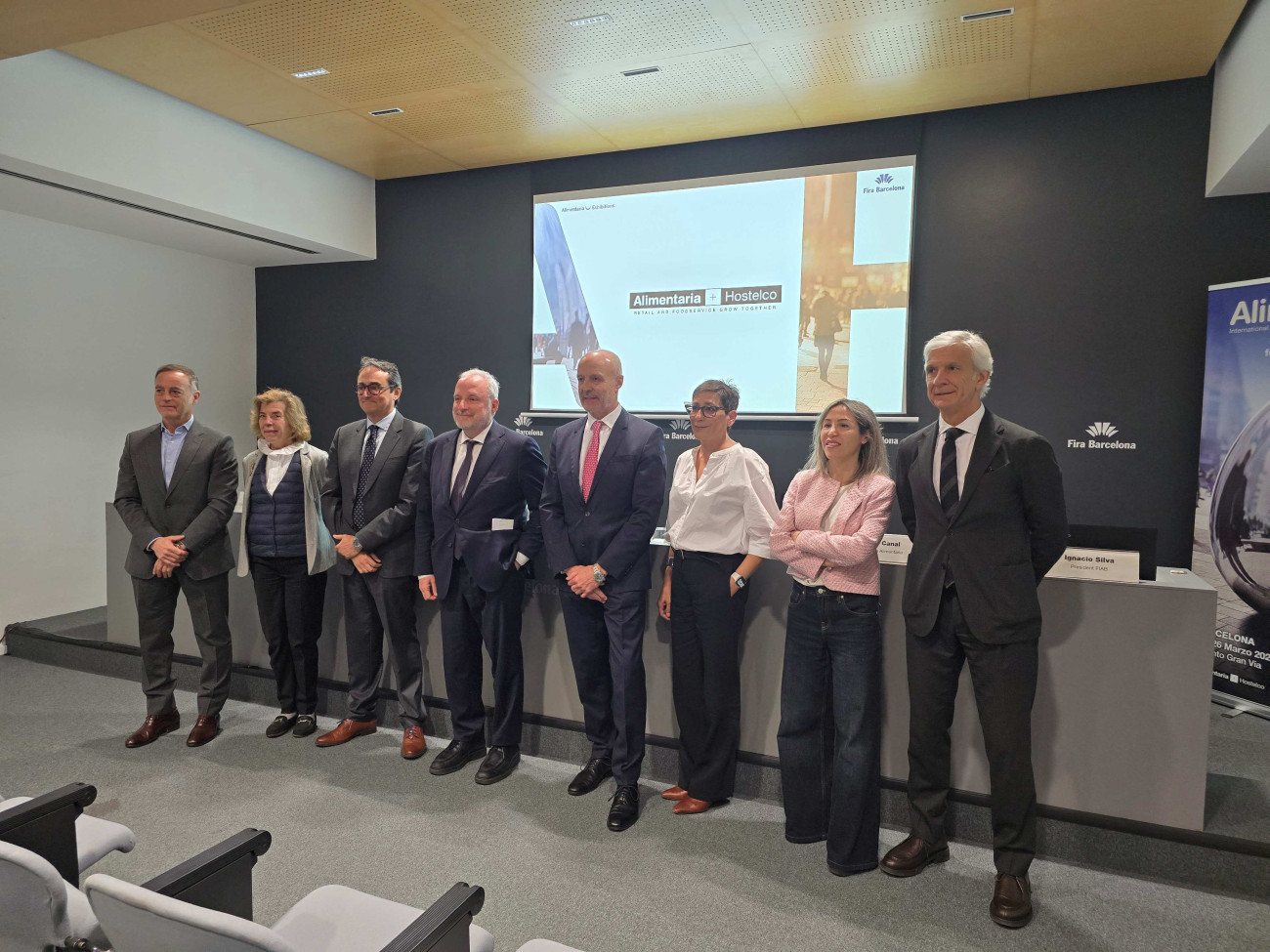 La presentació d’Alimentaria 2026 en roda de premsa