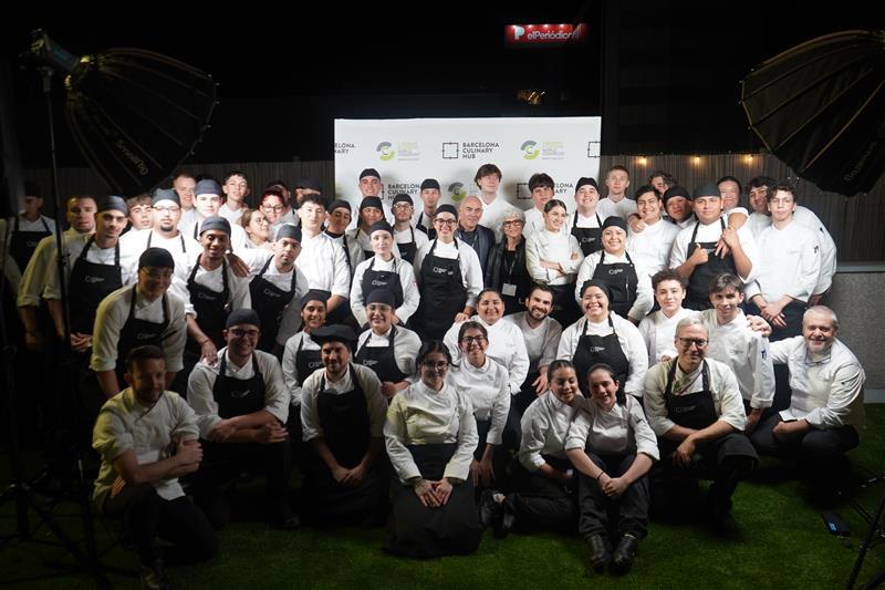 Participantes en el diálogo entre ciencia, cocina y sostenibilidad en el Science & Cooking World Congress de 2025