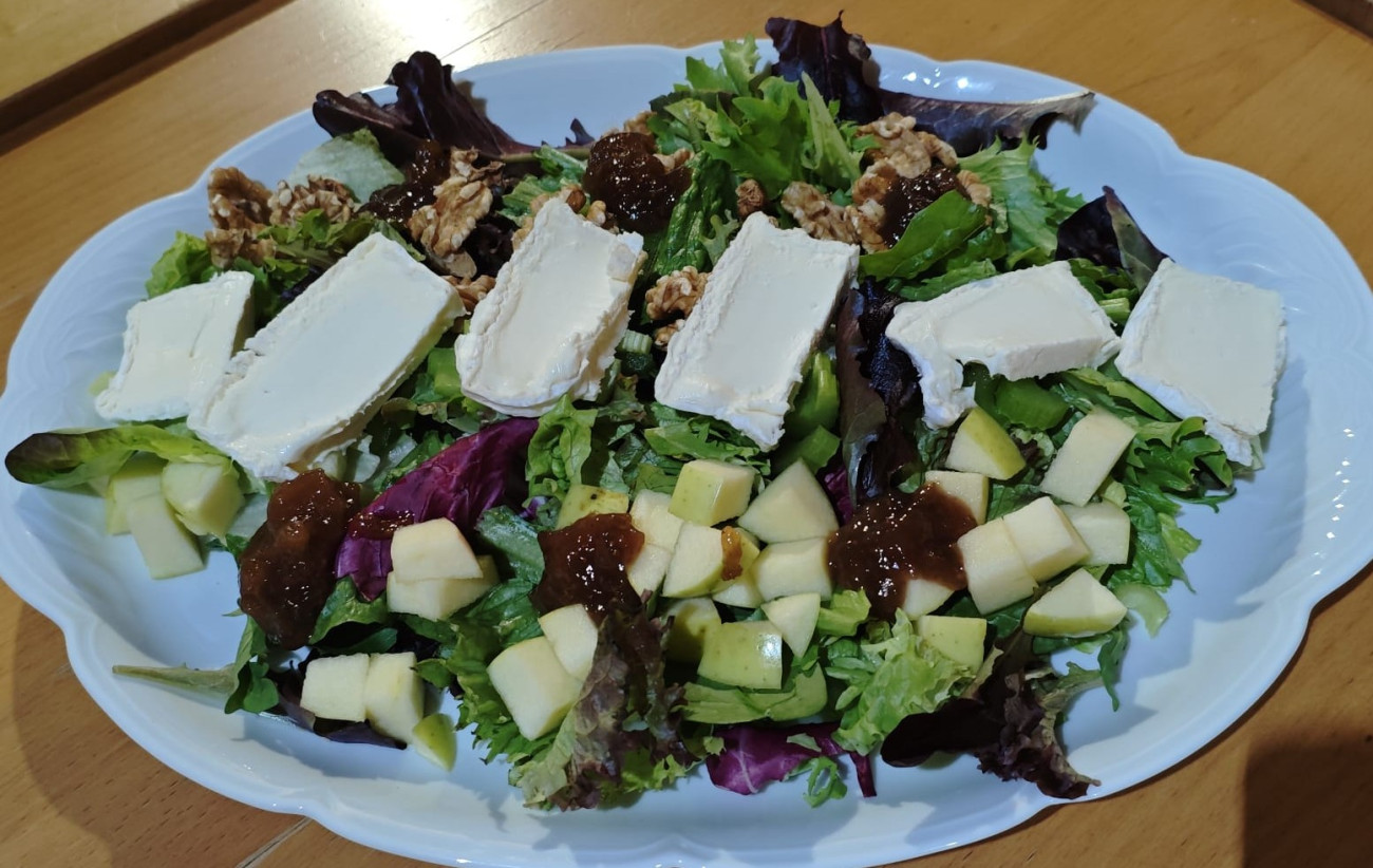 El plato de Joana Rodríguez, autora también de las fotos, a partir de ingredientes simbólicamente escogidos para la ocasión