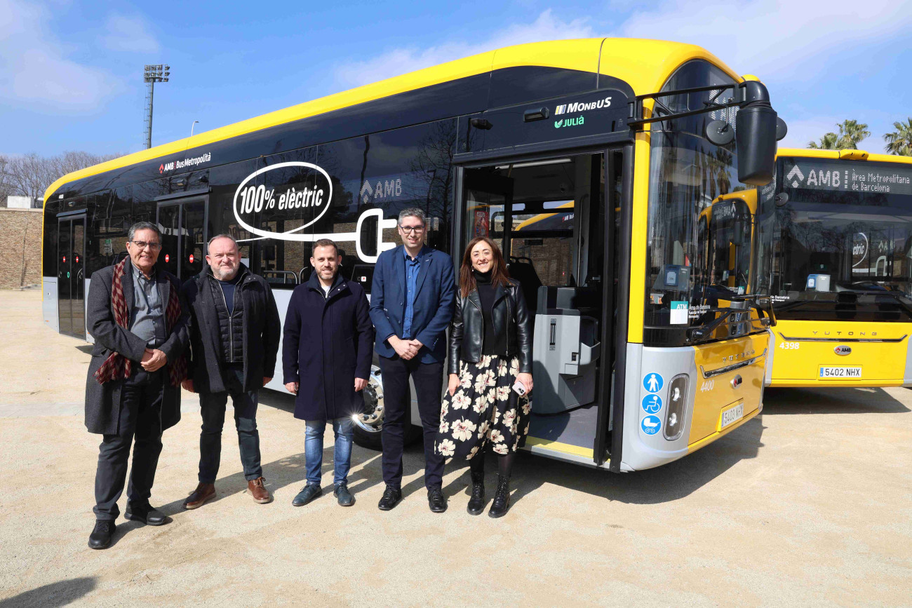  Els busos elèctrics creixen a la flota gestionada per l’AMB