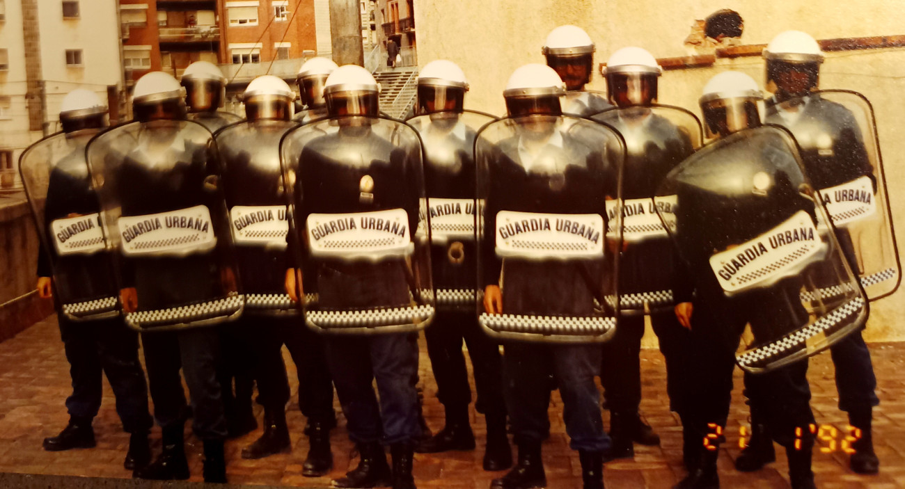  La Unitat d´Emergències en funcions d´antidisturbis