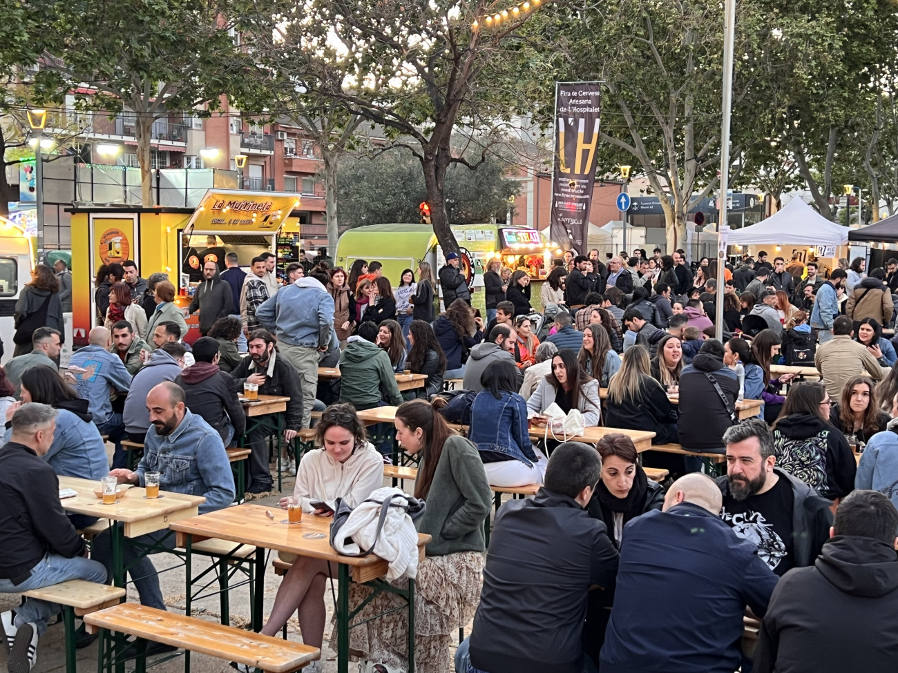 La parroquia cervecera es muy fiel a esta feria hospitalense