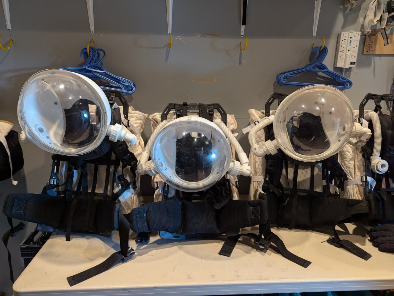 Simuladors d’equipament espacial fets a la comarca