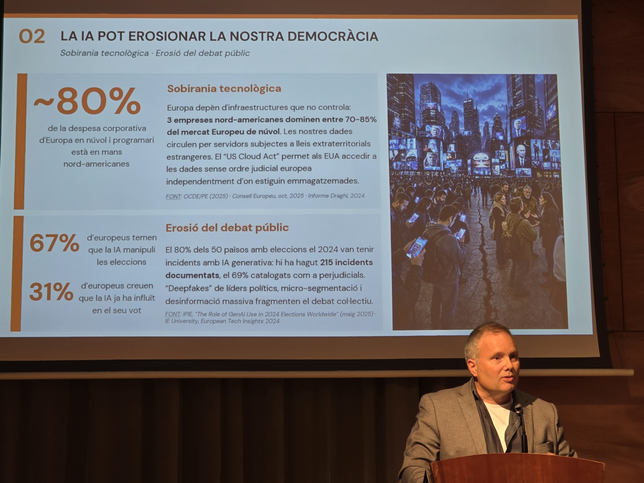 La IA puede erosionar nuestra democracia