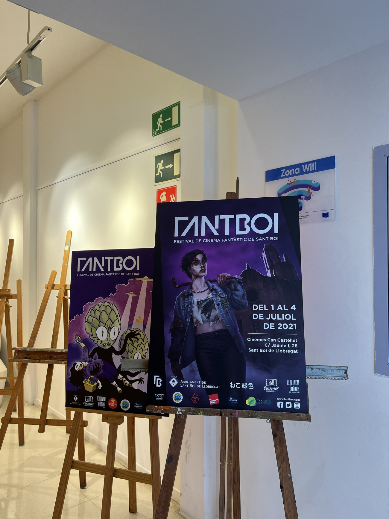 Carteles de anteriores ediciones del festival