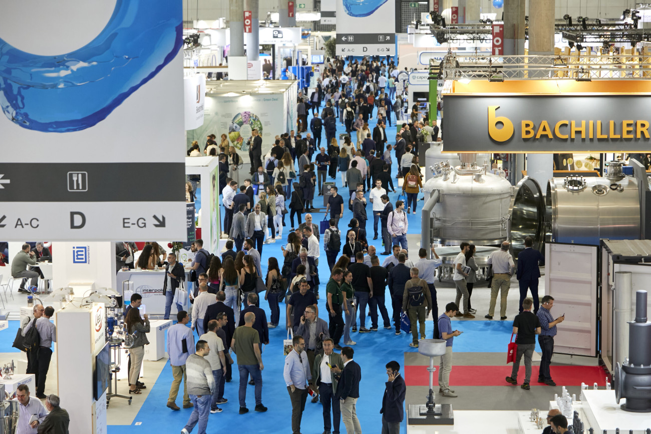 Vista del recinte ferial a la darrera edició d’Expoquimia