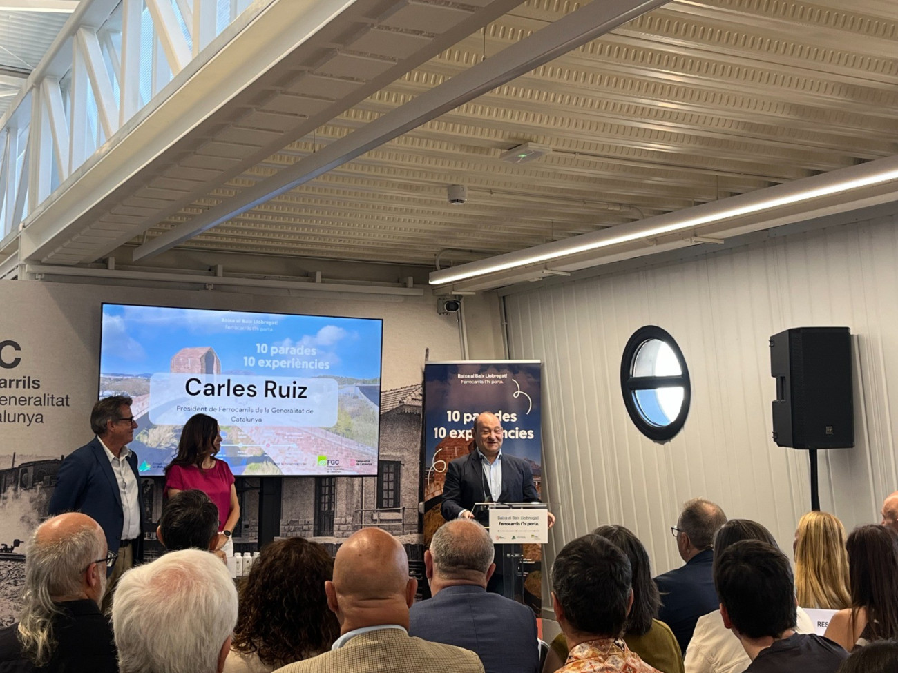 Carles Ruiz, presidente de Ferrocarrils de la Generalitat de Catalunya (FGC)