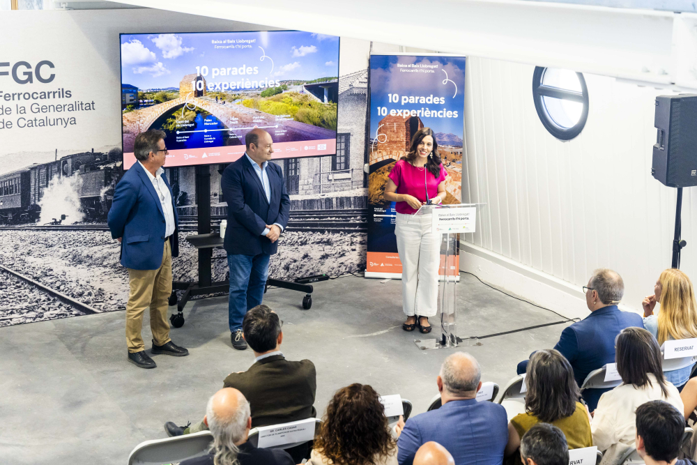 Eva Martínez, presidenta del Consell Comarcal del Baix Llobregat y del Patronato de Turismo de la misma comarca