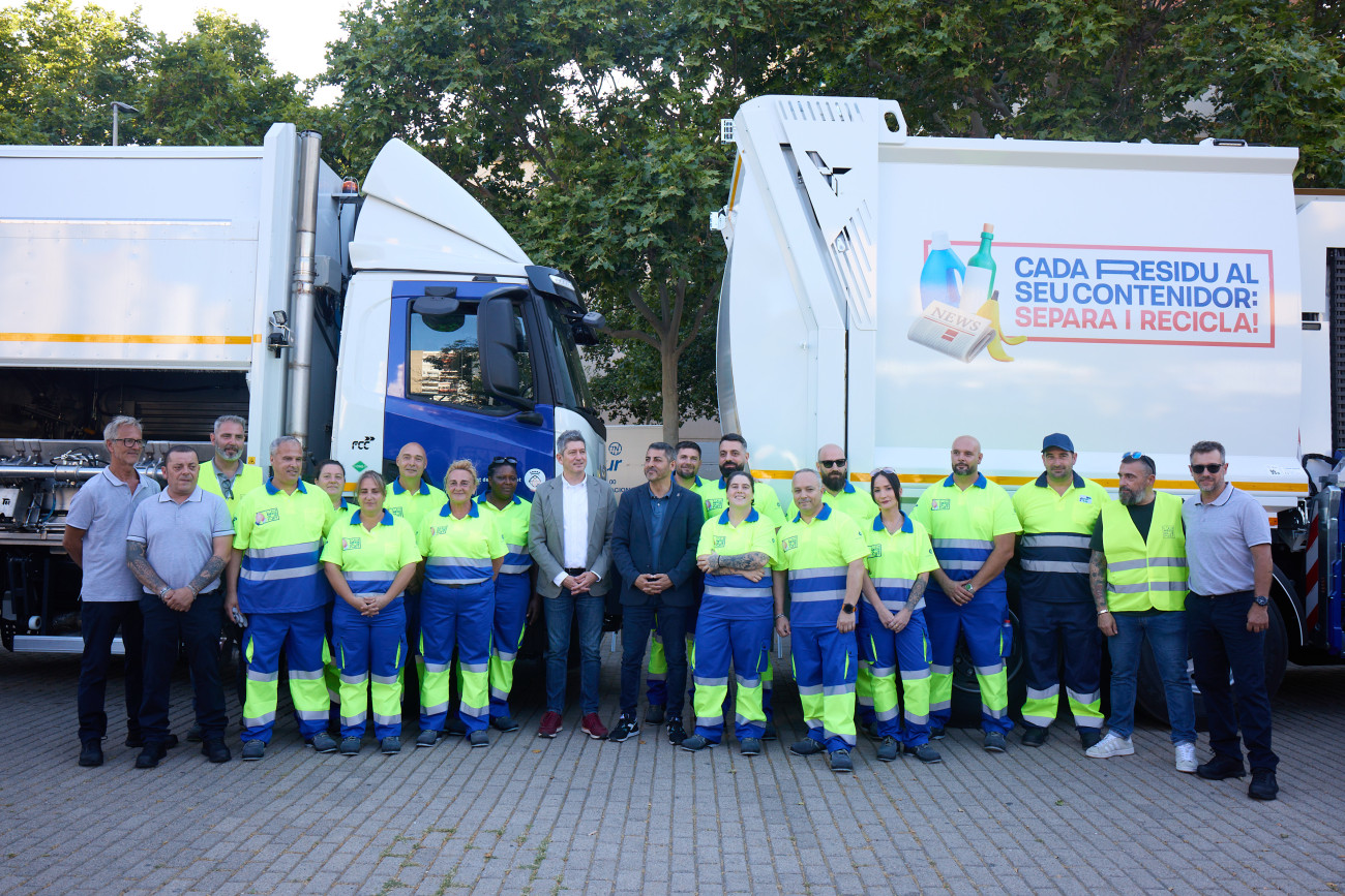 La nova flota de vehicles i la nova contracta del servei de neteja ja han entrat en funcionament