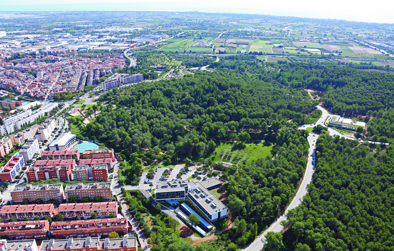 Imatge de Gavà, municipi que també té molts habitatges confrontants amb el bosc