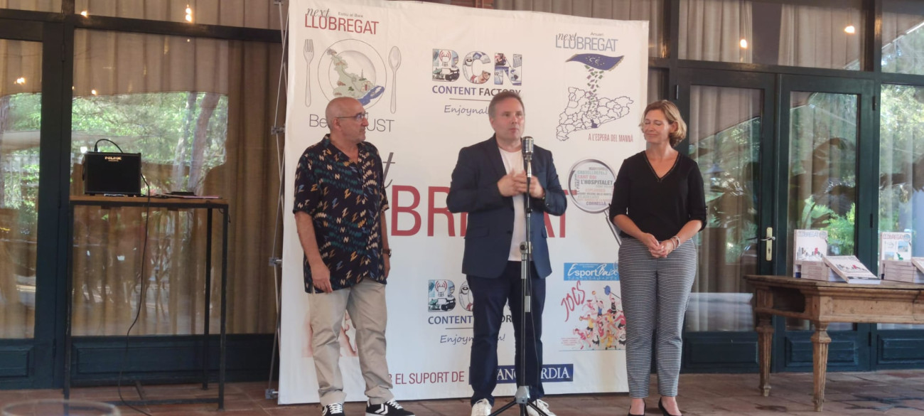 El conseller comarcal va participar l’any passat a la presentació de l’Estiu al Baix 2025 Next Llobregat al Catalina de Gavà Mar