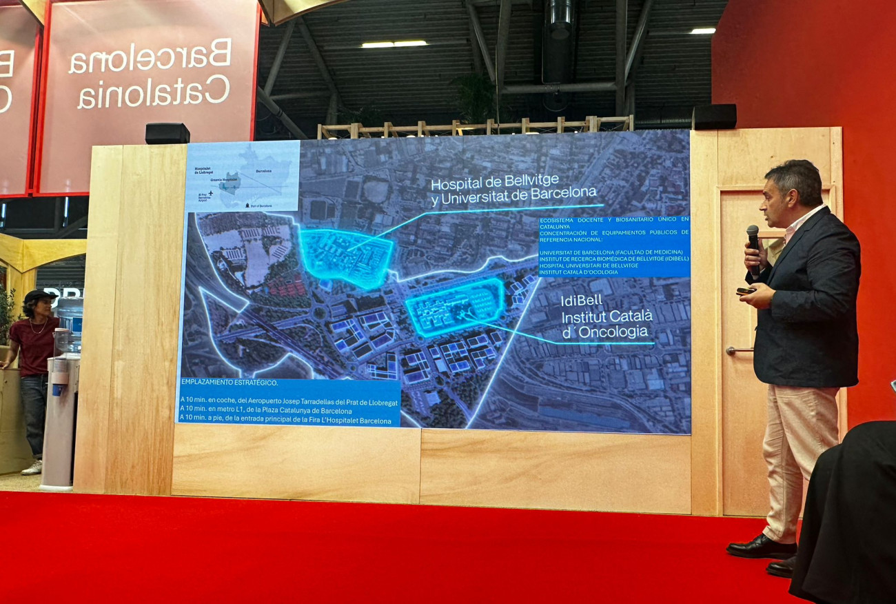 Imagen de una de las presentaciones realizadas del proyecto del PDU Biopol-Granvia