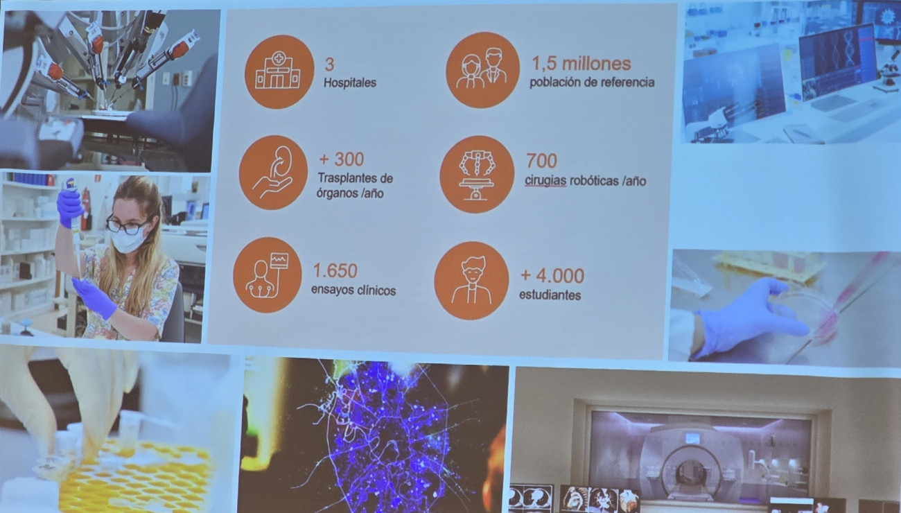 Cuadro con algunos datos de la realidad actual de la zona donde se va a realizar la segunda transformación urbana tras la realizada en la plaza Europa
