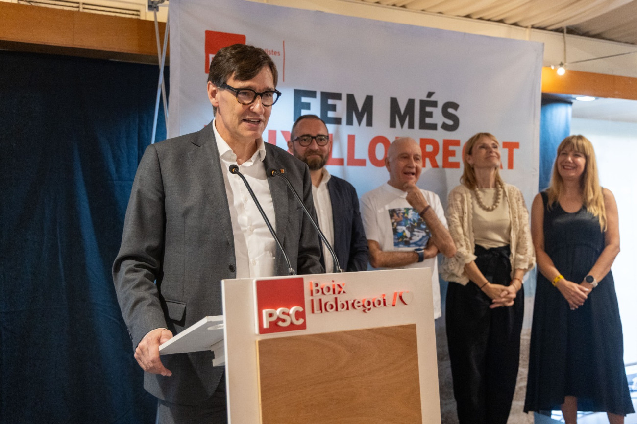 El presdient de la Generalitat y primer secretario del PSC, Salvador Illa, ha calificado de “ejemplar” la federación del partido en el Baix Llobregat