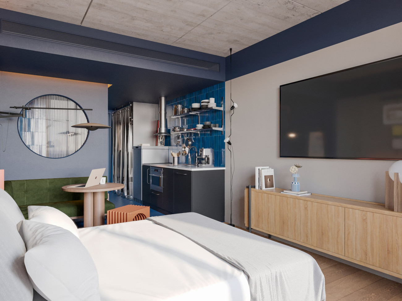 Els apartaments d’una sola habitació amb bany i una petita cuina proliferen en el que es coneix com a flex living.
