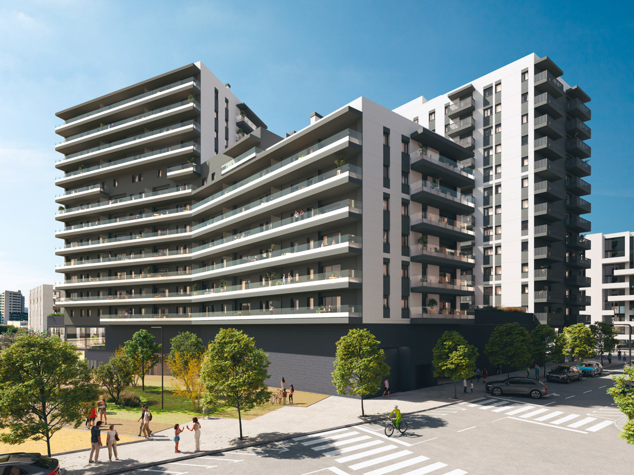 Neinor Homes ha iniciado las obras de NOBA Homes IV, la cuarta fase de su proyecto de regeneración urbana en Esplugues, con 211 nuevas viviendas