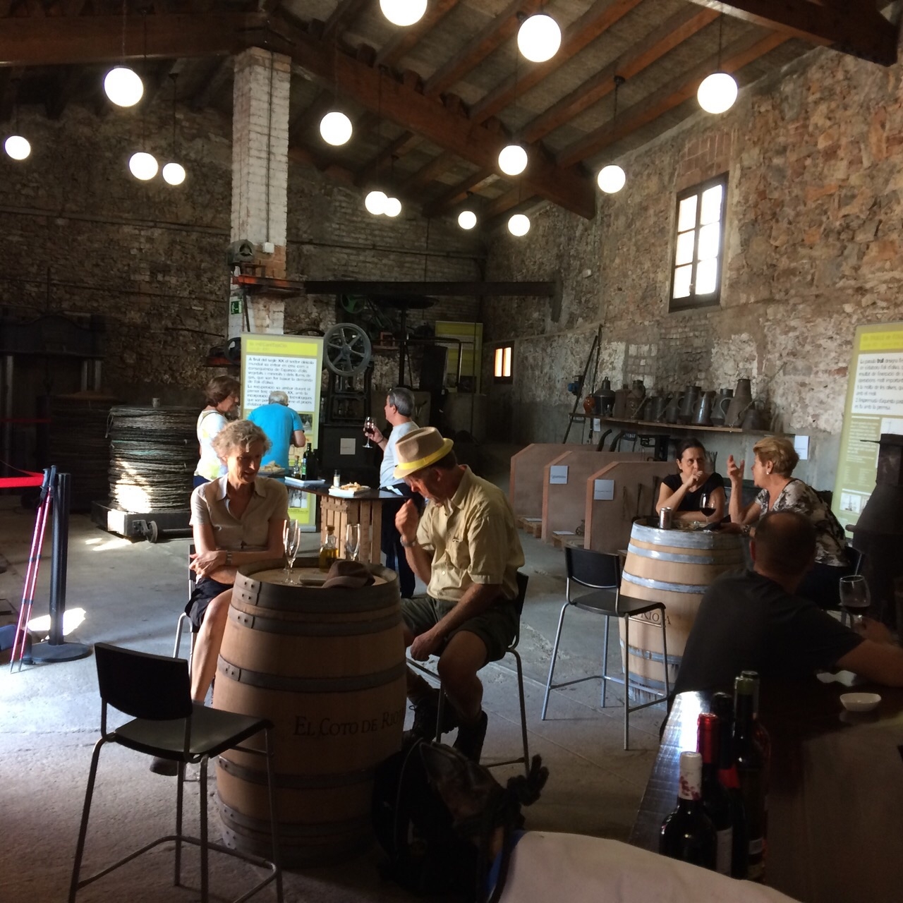En el Molino de Aceite de Collbató se organizan visitas y catas.