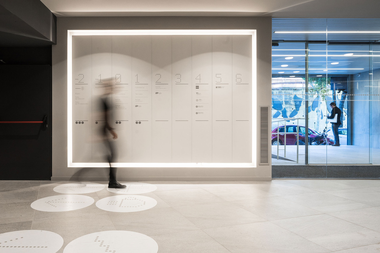 Un altre aspecte de l’interior de l’edifici reformat
