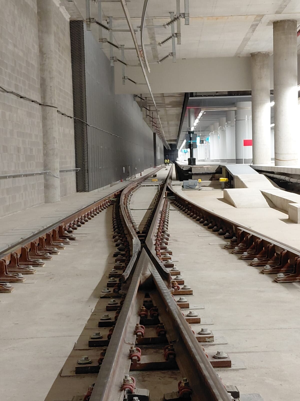 La infraestructura de l’estació de la T1 està acabada