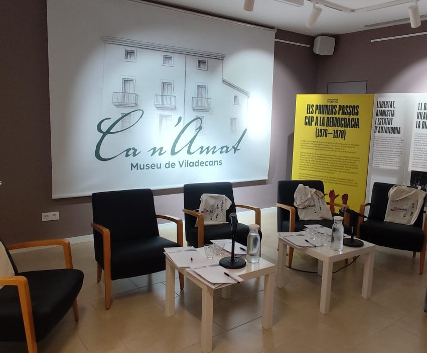 A Ca n’Amat del Museu de Viladecans també s’ha pogut veure una exposició sobre aquells anys al Baix Llobregat al voltant de la mort del dictador el 1975