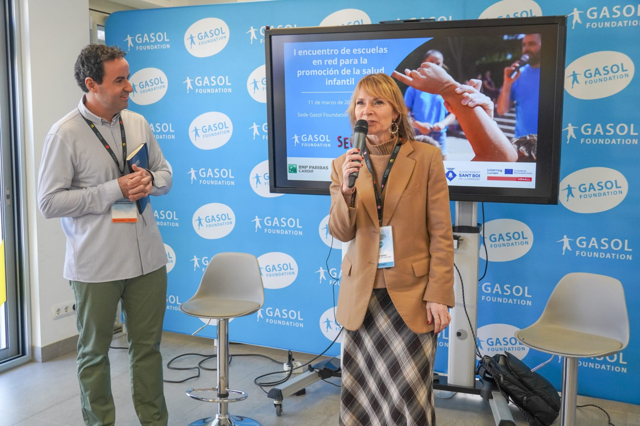 La alcaldesa de Sant Boi, Lluïsa Moret apoya personalmente las iniciativas de la Gasol Foundation