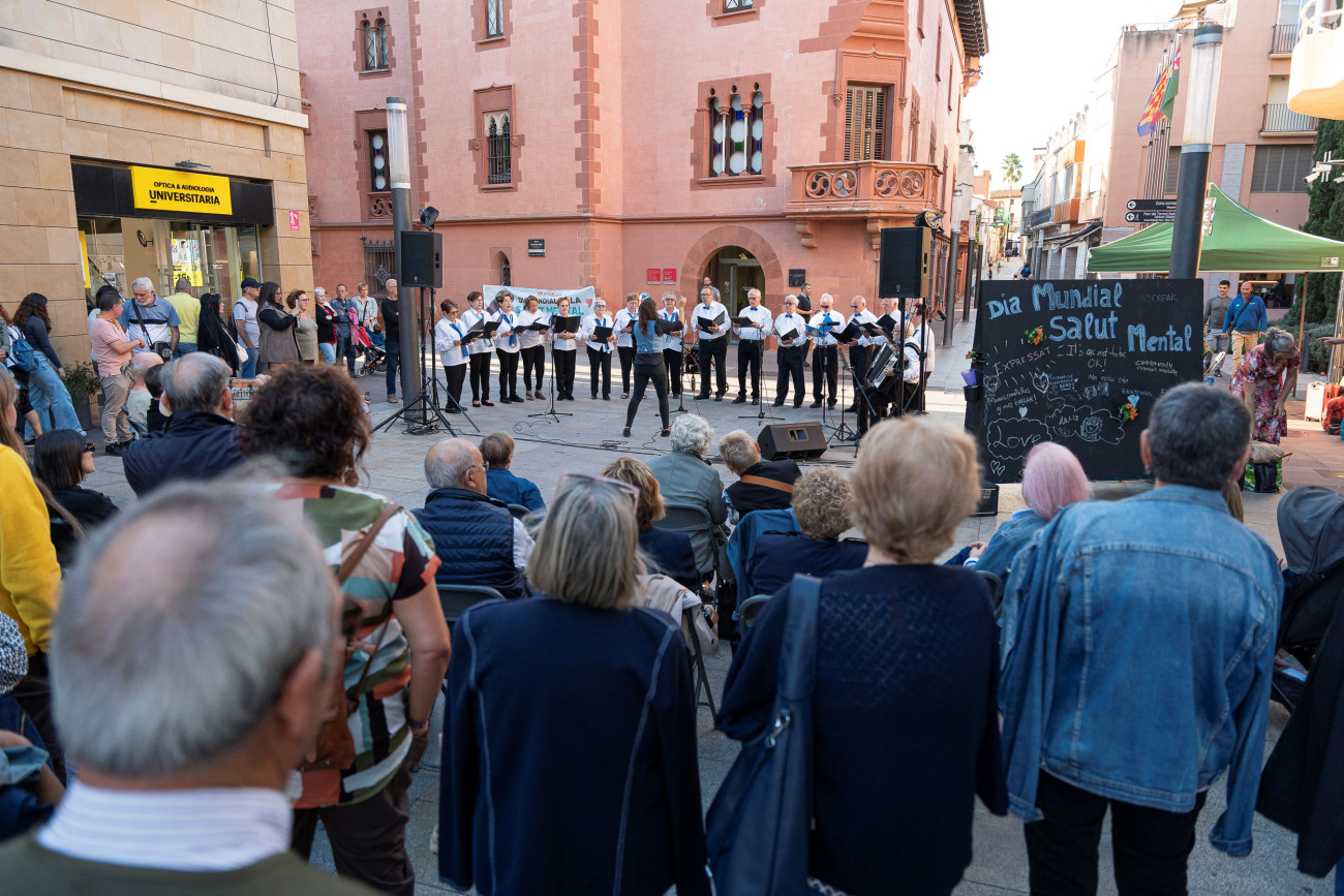   Imatge de l’anterior celebració del Dia Mundial de la Salut Mental a Viladecans