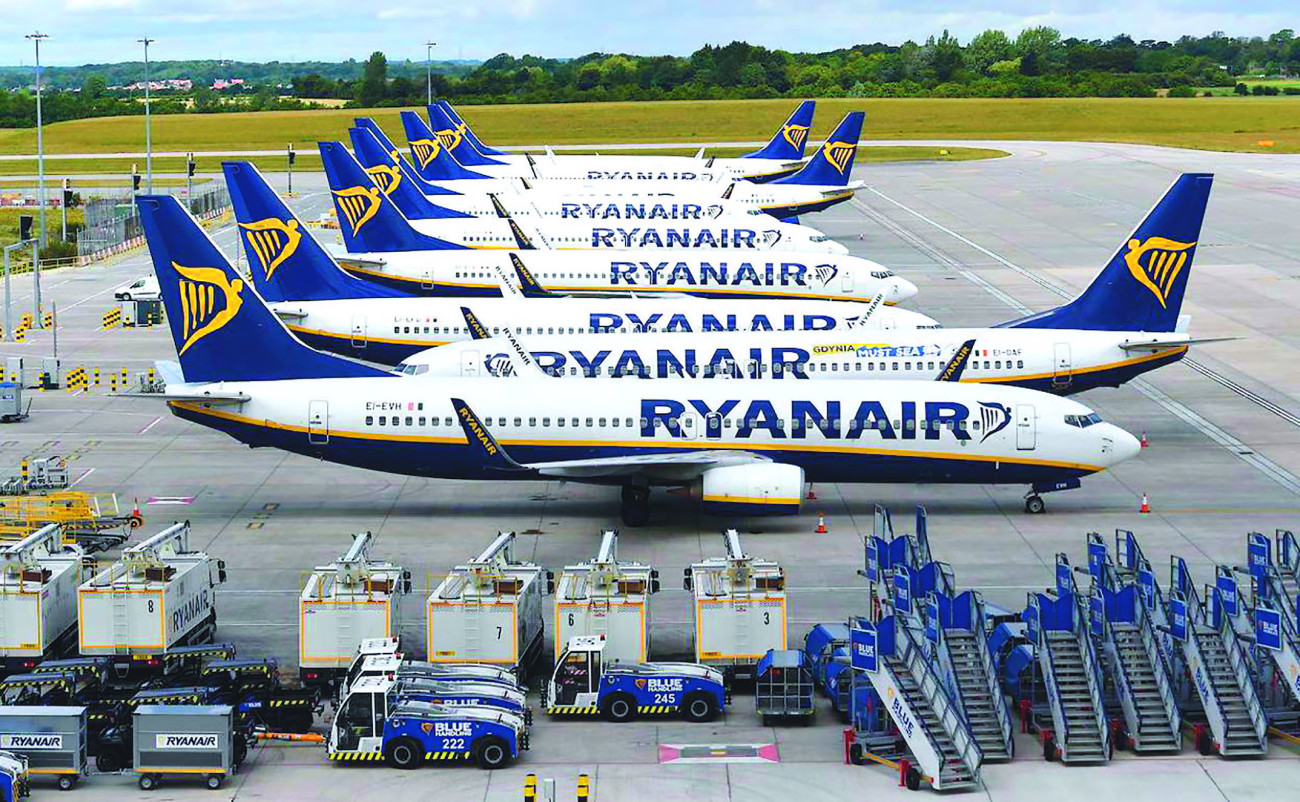  Ryanair tindrà aquesta temporada hivernal 53 rutes i volarà més a Polònia 