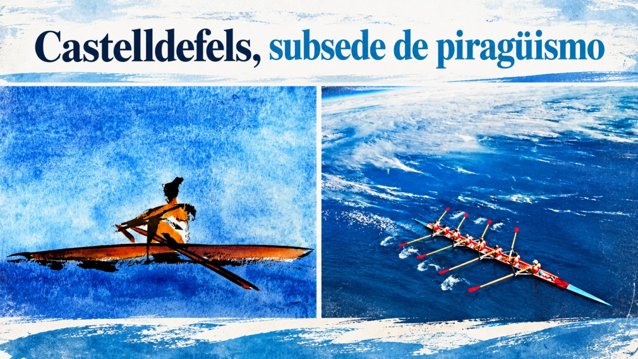 El Canal Olímpic de Castelldefels es va inaugurar el 1991 per acollir les proves de piragüisme en aigües tranquil·les.