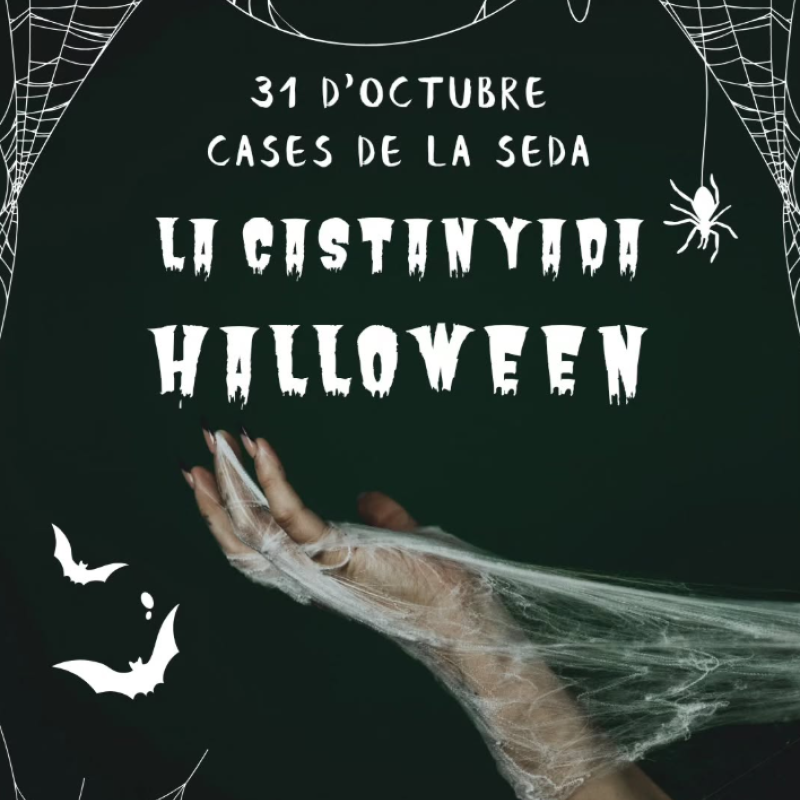 A Les Cases de la Seda del Prat habrá fiesta de Castañada y Halloween, con música y ambiente familiar. Ese mismo fin de semana, el túnel del terror de Zona Jove Tardor se instala en Jardins de la Pau