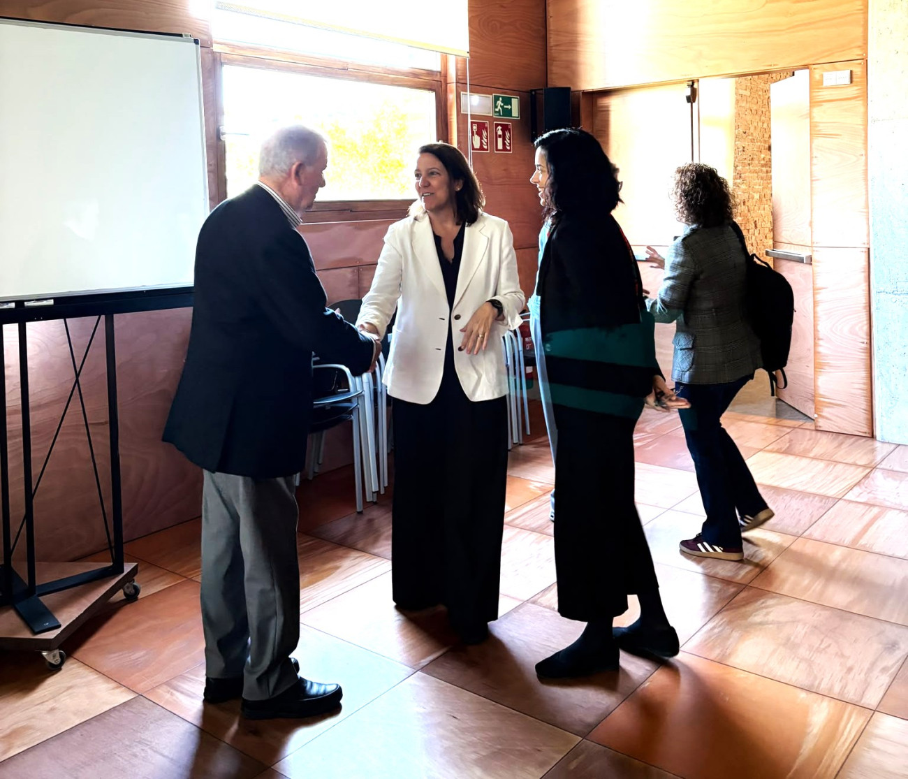 Este miércoles, el presidente de Innobaix ha recibido a representantes de las empresas e instituciones participantes en la edición de este año que arrancará el día 2 de noviembre