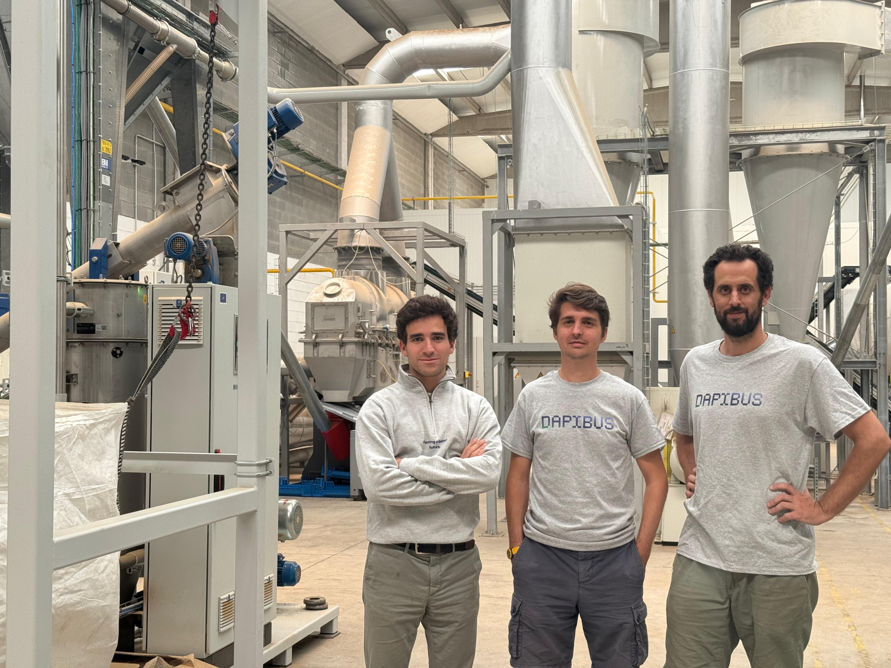 Equip Dapibus d´esquerra a dreta Arturo Almazor, Alex Segura i Carlos Conde